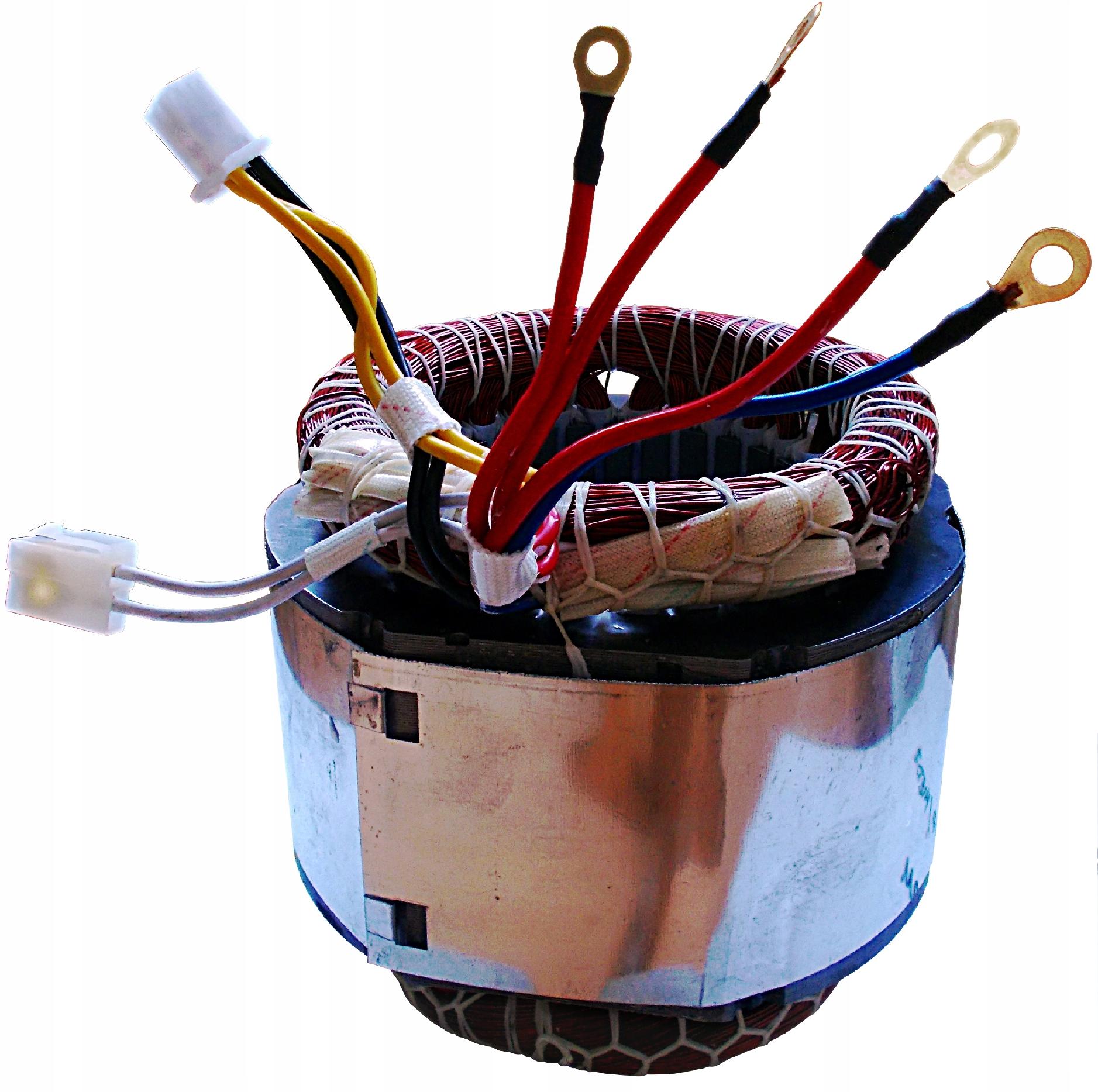 NOVÝ STATOR PRE SADU 3-FÁZOVÉHO GENERÁTORA 380V - 12V